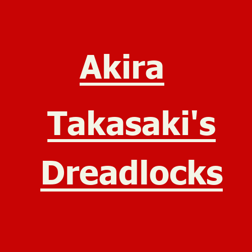高崎晃のドレッド。Akira Takasaki's Dreadlocks
