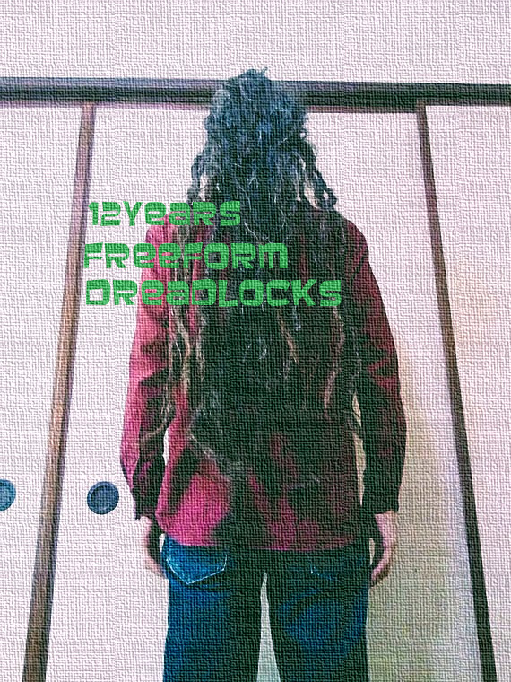 12年(144ヶ月)経過!フリーフォームによる自作ドレッド