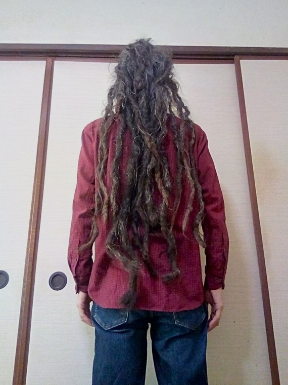 12年経過した日本人のフリーフォームドレッド